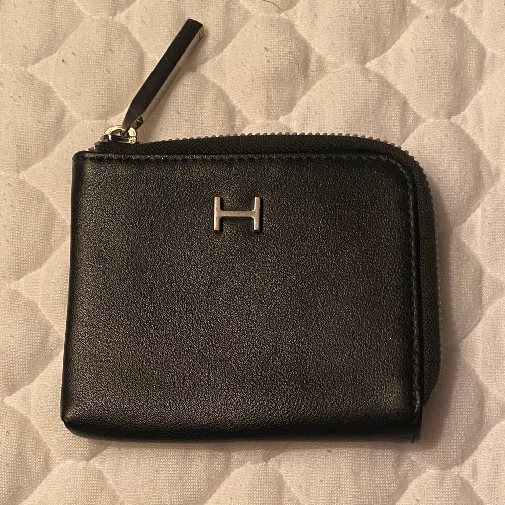 H by Halston Black Wallet
